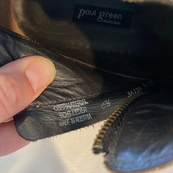 Paul Green Jillian Ankle Bootie suede boots UK women’s 6.5 US women’s size 9 EUC - Picture 8 of 8